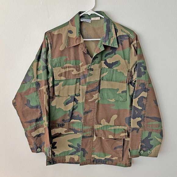 ARMY CAMO  PARKA JACKET - Picture 1 of 5